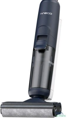 gros plan d'un aspirateur sur fond blanc