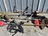a lot of tools that are laying out on the ground