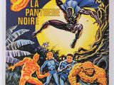 la couverture d'une bande dessinée représentant un groupe de super-héros devant une pleine lune