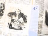 un livre ouvert sur lequel est dessiné un homme et une femme