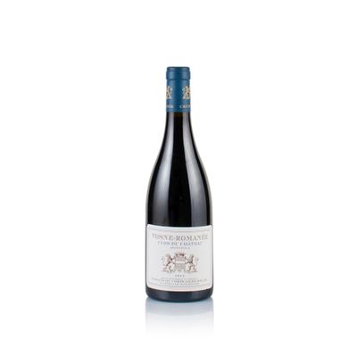 a bottle of red wine on a white background