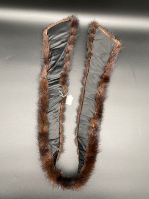 an image of a piece of fur with a tag on it