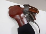 a pair of shoes that are sitting on a table
