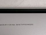 a close up of the back of a laptop computer