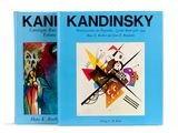 deux livres sur Kandinsky et sur la manière de reproduire ses œuvres