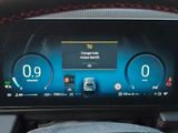 the dashboard of a car with a digital display on it