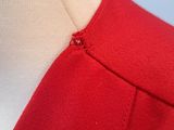 a close up of a red dress on a mannequin mannequin mannequin mannequin mannequin mannequin mannequin manne