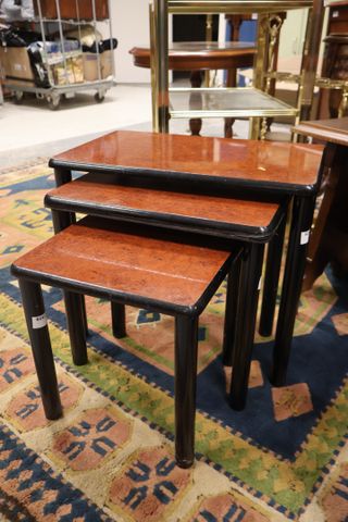 3 tables gigognes modernes façon loupe