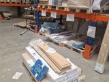 a large warehouse with a lot of shelves and pallets