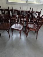 12 chaises bistrot en bois (Gde salle restaurant) (photo 2)