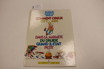 la couverture d'une bande dessinée sur laquelle figure un personnage de dessin animé