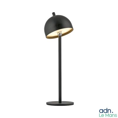 a black lamp on a white background with a white background