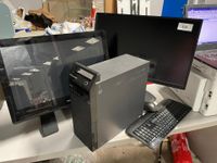 Un lot informatique comprenant un écran IIYAMA, un écran VIE…