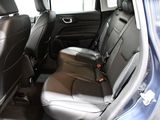 the back seats of a car are black in color