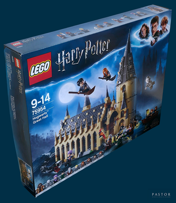 a box of lego harry potter ' s hog potter ' s castle