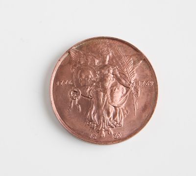 52 GORHAM Co , M F G USA : Médaille commémorative de la Révo…