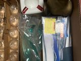 a box full of items that are sitting on a table