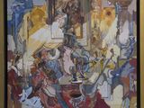 an image of a painting of a group of people in a room