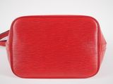 louis vuitton red epi leather cross body bag