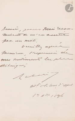 a black and white photo of a handwritten letter on a piece of paper