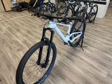 a bike that is sitting on the floor in the room