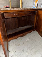 Enfilade ancienne en bois massif ouvrant à quatre portes mou… (photo 2)