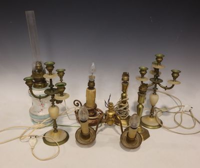 a lot of candles that are sitting on a table