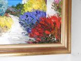 a picture of a painting hanging on the wall