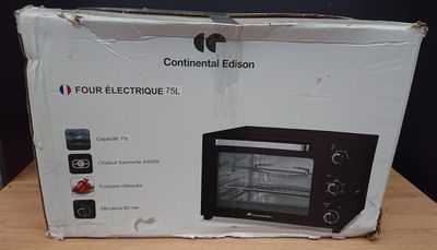 Minifour électrique 75L -Chaleur tournante- CONTINENTAL EDIS…