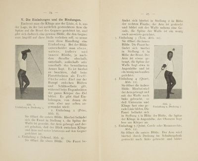 two pages of a book with a picture of a man holding a golf club