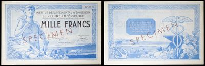 three different images of a blue and white bank note with a woman on it