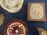 a lot of items that are on the table