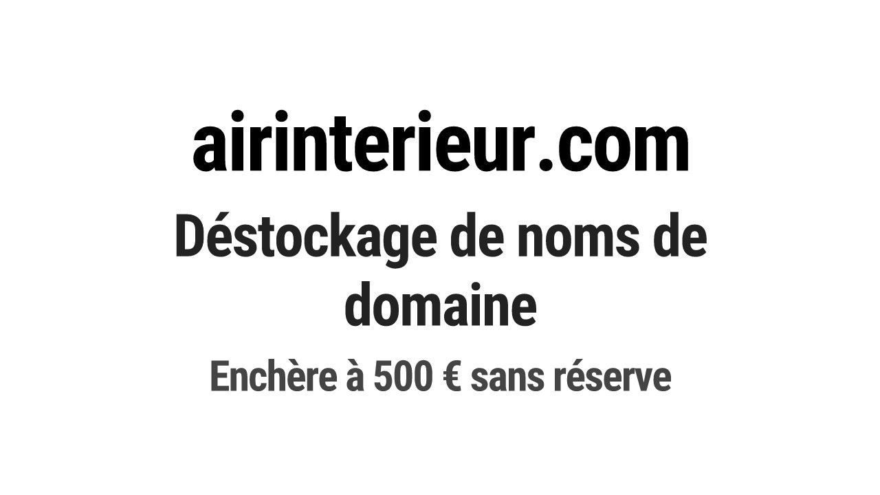 Destockage & Invendus