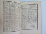 a book with a lot of numbers on it