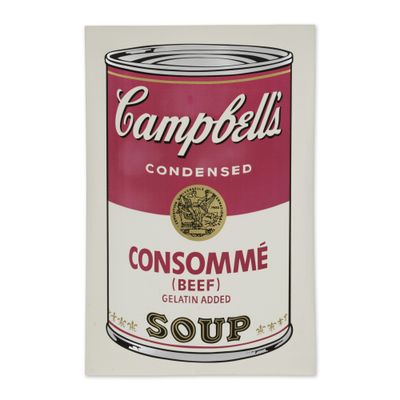 Affiche de la soupe condensée Campbell's