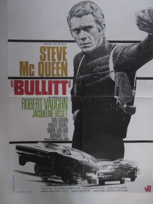 une image d'une affiche du film « Bullitt »