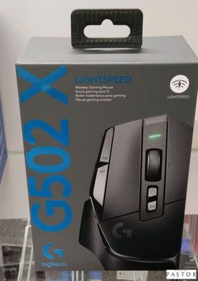 une boîte contenant une souris d'ordinateur
