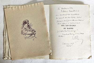 Charles MAURRAS / « Sur les Etangs de Marthe entre Berre et …