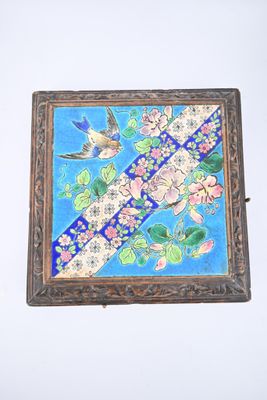 Dessous de plat musical, dans le goût Longwy