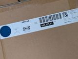 a box with a label on it sitting on a table