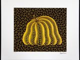 an image of a painting of a pumpkin on a black background