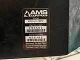 a close up of a black box with a label on it
