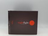 an image of a black box with a red dot on it