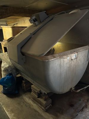 Bac choc thermique inox SERAP année 1986