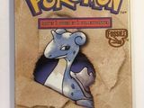 a close up of a bag of pokemon trading cards on a table