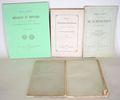 [MONNAIES]. Ensemble de 5 Livrets.