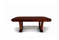 212 Table en palissandre et placage de palissandre, la ceint… (photo 3)