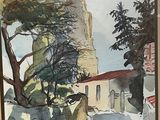 une image d'un tableau sur le mur d'un bâtiment