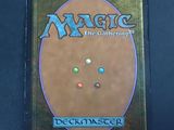 a close up of a box of magic the gathering deck on a table