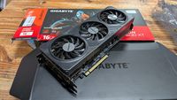 CARTE GRAPHIQUE GIGABYTE AMD RADEON RX 7600XT 16GB OC BON ET… (photo 2)